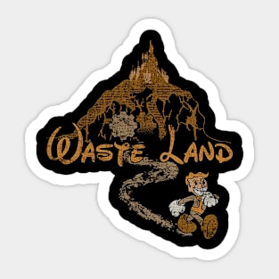 waste land Sticker